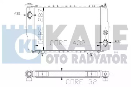 Теплообменник (KALE OTO RADYATÖR: 129800)