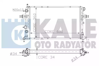 Теплообменник (KALE OTO RADYATÖR: 138300)