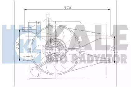 Вентилятор (KALE OTO RADYATÖR: 143123)