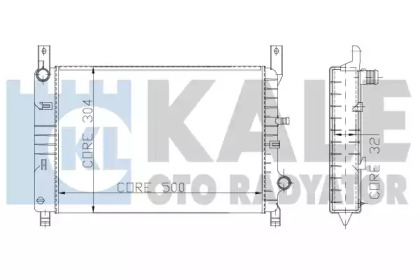 Теплообменник (KALE OTO RADYATÖR: 145900)