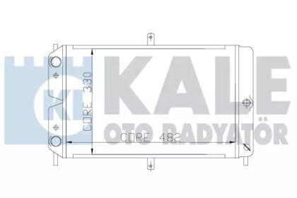 Теплообменник (KALE OTO RADYATÖR: 166200)