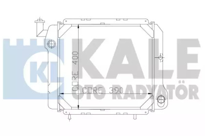 Теплообменник (KALE OTO RADYATÖR: 167299)