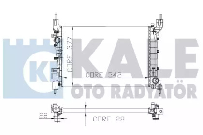 Теплообменник (KALE OTO RADYATÖR: 196200)