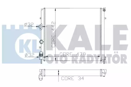 Теплообменник (KALE OTO RADYATÖR: 196900)