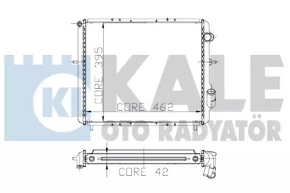 Теплообменник (KALE OTO RADYATÖR: 207900)