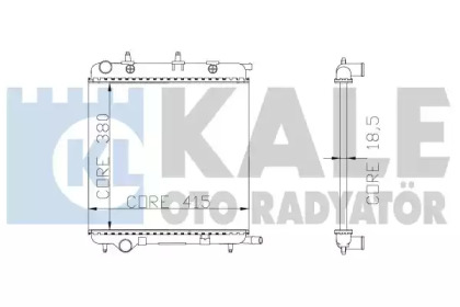 Теплообменник (KALE OTO RADYATÖR: 285300)