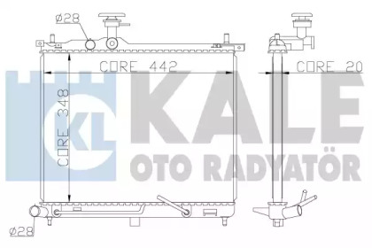 Теплообменник (KALE OTO RADYATÖR: 341970)