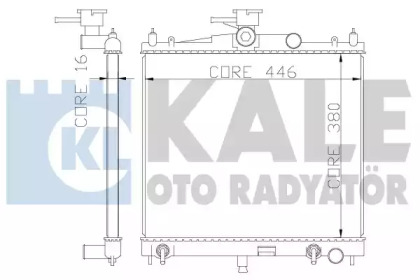 Теплообменник (KALE OTO RADYATÖR: 342050)