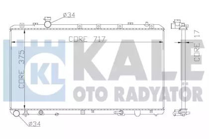 Теплообменник (KALE OTO RADYATÖR: 342120)