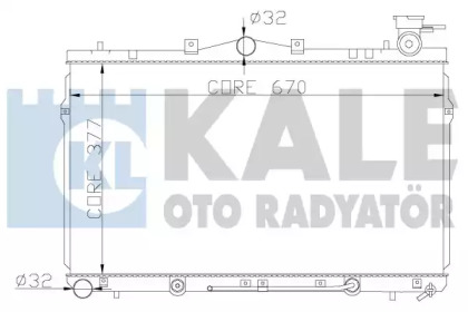 Теплообменник (KALE OTO RADYATÖR: 342310)