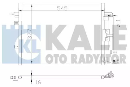 Конденсатор (KALE OTO RADYATÖR: 342585)