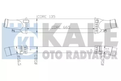 Теплообменник (KALE OTO RADYATÖR: 342600)