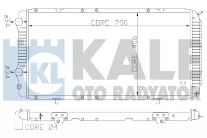 Теплообменник (KALE OTO RADYATÖR: 344340)