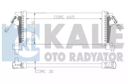 Теплообменник (KALE OTO RADYATÖR: 344800)