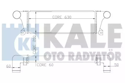 Теплообменник (KALE OTO RADYATÖR: 347100)