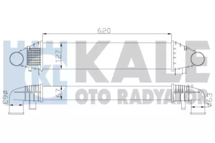 Теплообменник (KALE OTO RADYATÖR: 347700)