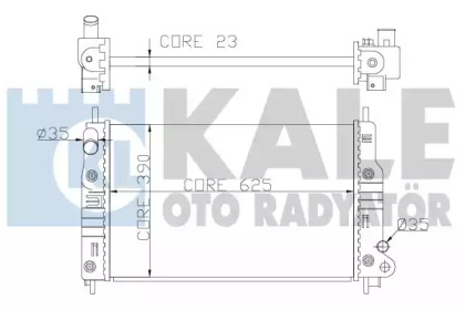 Теплообменник (KALE OTO RADYATÖR: 355900)