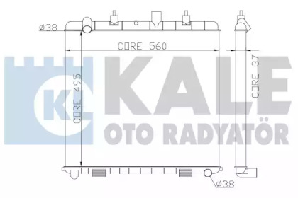 Теплообменник (KALE OTO RADYATÖR: 359300)