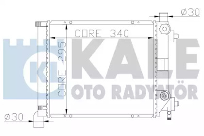 Теплообменник (KALE OTO RADYATÖR: 361200)