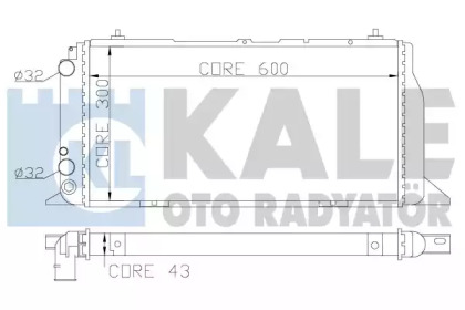 Теплообменник (KALE OTO RADYATÖR: 367300)