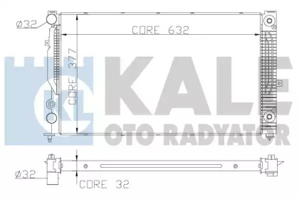 Теплообменник (KALE OTO RADYATÖR: 368000)