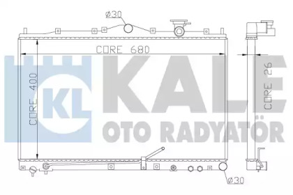 Теплообменник (KALE OTO RADYATÖR: 369400)