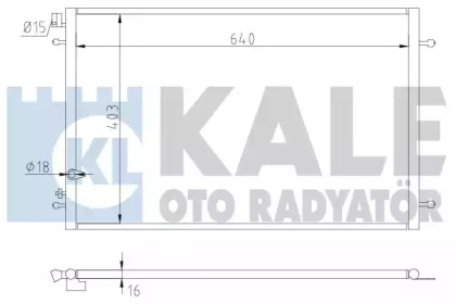 Конденсатор (KALE OTO RADYATÖR: 375300)