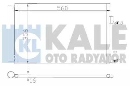 Конденсатор (KALE OTO RADYATÖR: 377900)