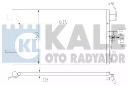 Конденсатор (KALE OTO RADYATÖR: 379400)