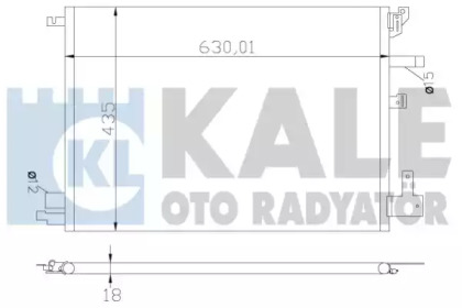 Конденсатор (KALE OTO RADYATÖR: 394200)