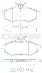 Комплект тормозных колодок (DITAS: DFB3490)