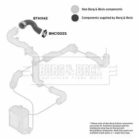 Шлангопровод (BORG & BECK: BTH1142)