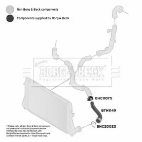 Шлангопровод (BORG & BECK: BTH1149)