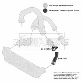 Шлангопровод (BORG & BECK: BTH1174)