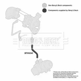 Шлангопровод (BORG & BECK: BTH1241)