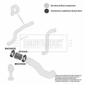 Шлангопровод (BORG & BECK: BTH1313)