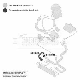 Шлангопровод (BORG & BECK: BTH1397)