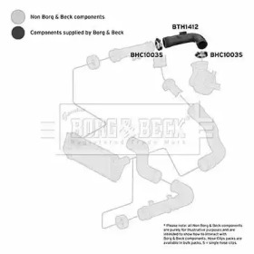 Шлангопровод (BORG & BECK: BTH1412)