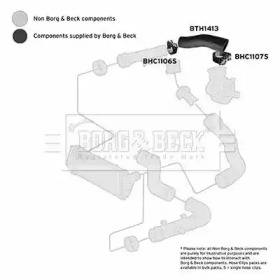 Шлангопровод (BORG & BECK: BTH1413)