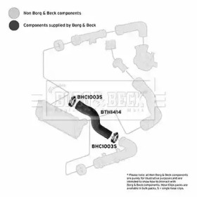 Шлангопровод (BORG & BECK: BTH1414)