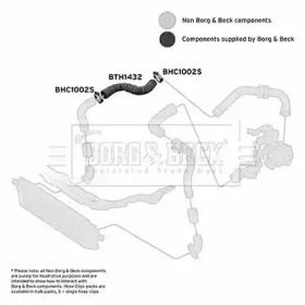 Шлангопровод (BORG & BECK: BTH1432)