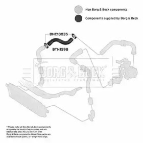 Шлангопровод (BORG & BECK: BTH1598)