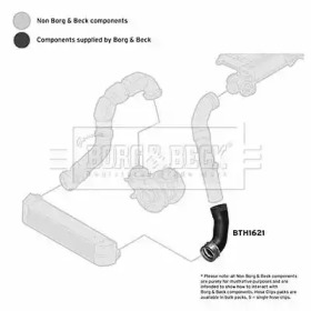Шлангопровод (BORG & BECK: BTH1621)