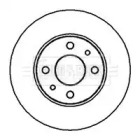 Тормозной диск (BORG & BECK: BBD4001)