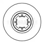 Тормозной диск (BORG & BECK: BBD4014)
