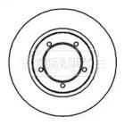 Тормозной диск (BORG & BECK: BBD4045)