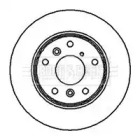 Тормозной диск (BORG & BECK: BBD4057)
