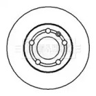 Тормозной диск (BORG & BECK: BBD4064)