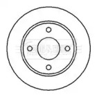 Тормозной диск (BORG & BECK: BBD4077)