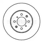 Тормозной диск (BORG & BECK: BBD4081)